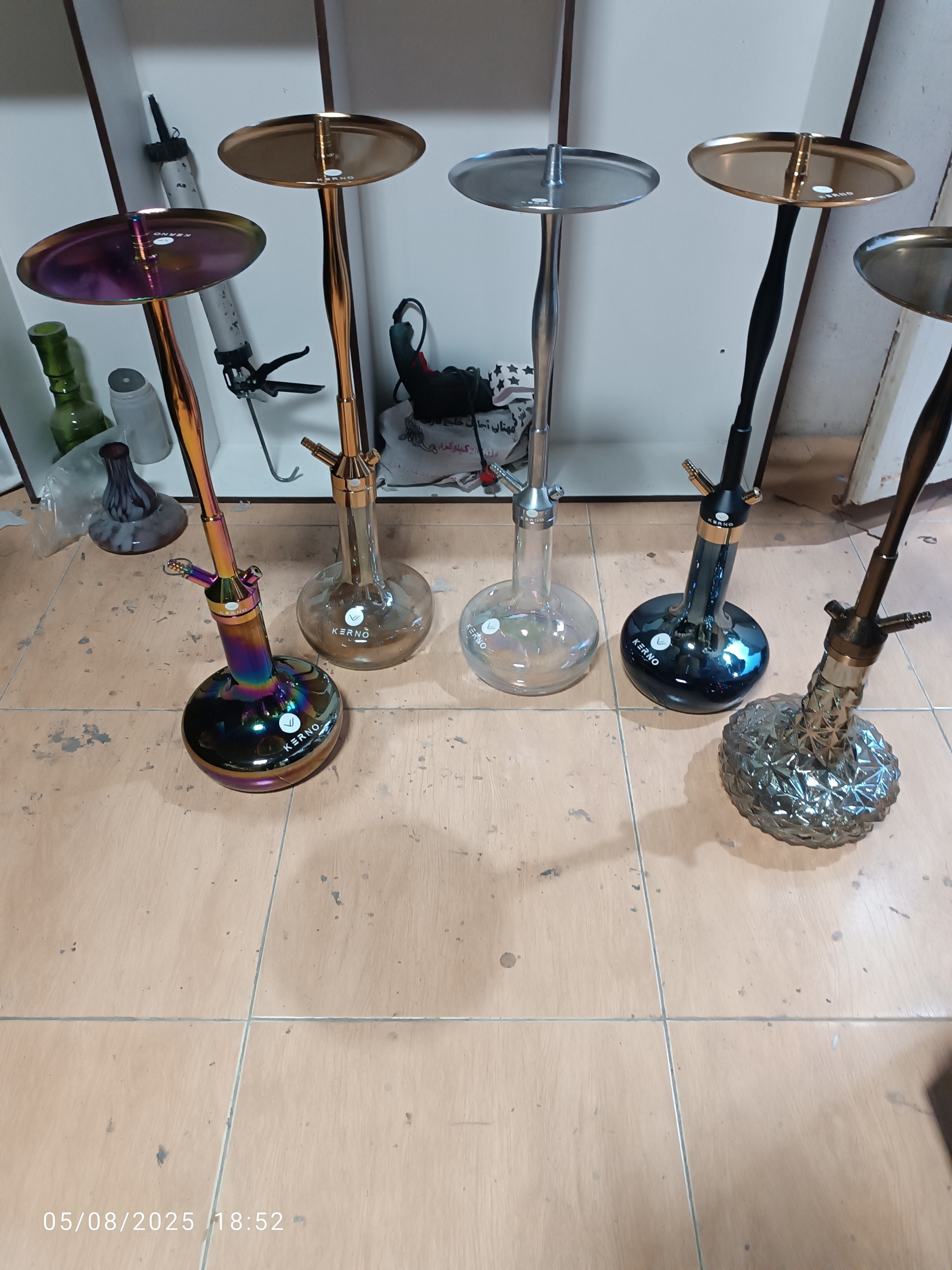 بهترین کارخانه تولیدی شیشه و قلیان در ورامین